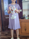 Платье "Мульти" Лиловый арт. дк290л