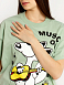Футболка Oversize Светлый Хаки арт. к1242сх